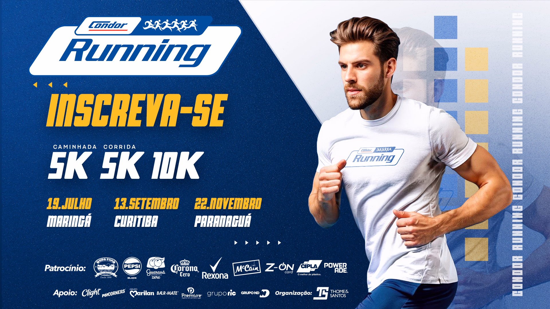 Condor Running Hero